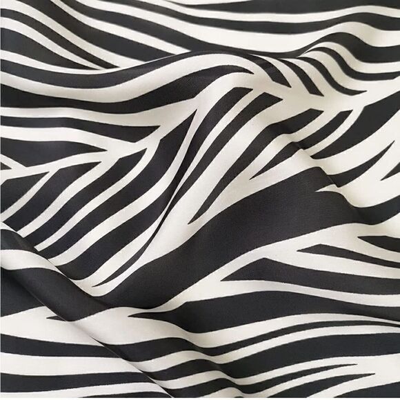 Zebra Style Silky Scarf  